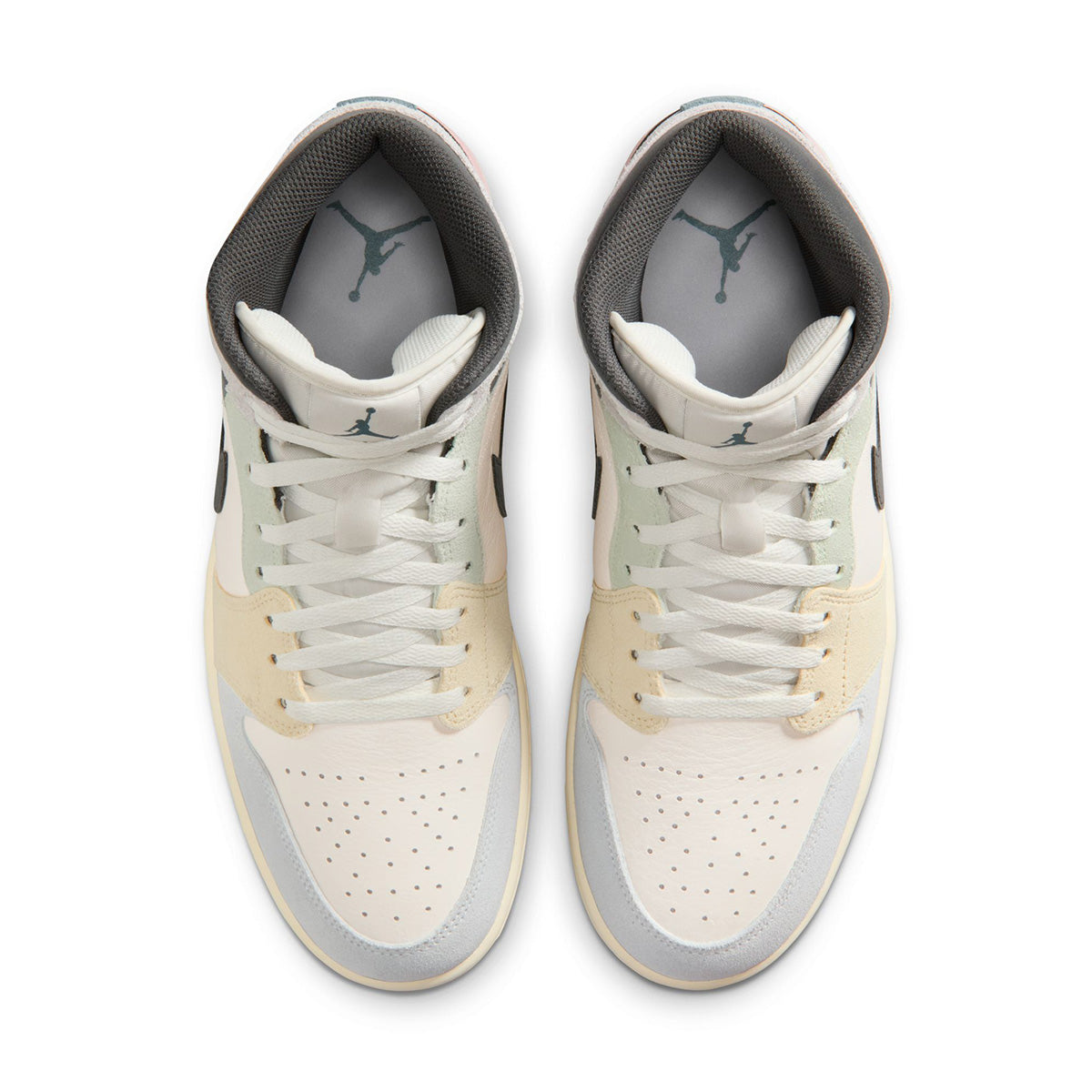 Air Jordan 1 Mid SE 'SAIL/ICED JADE-ANTHRACITE-JADE AURA'