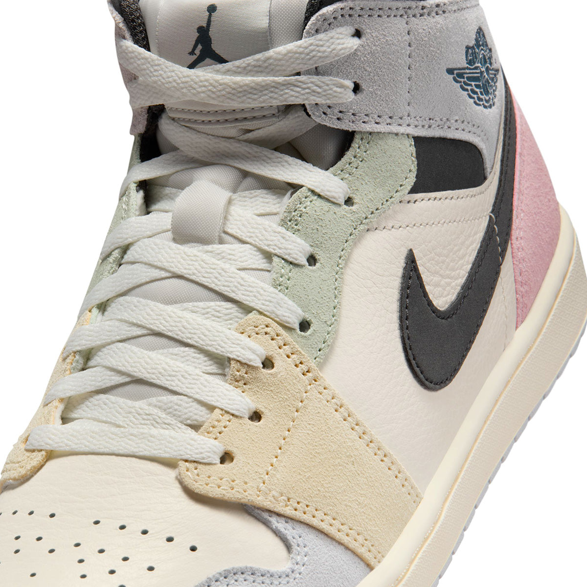 Air Jordan 1 Mid SE 'SAIL/ICED JADE-ANTHRACITE-JADE AURA'