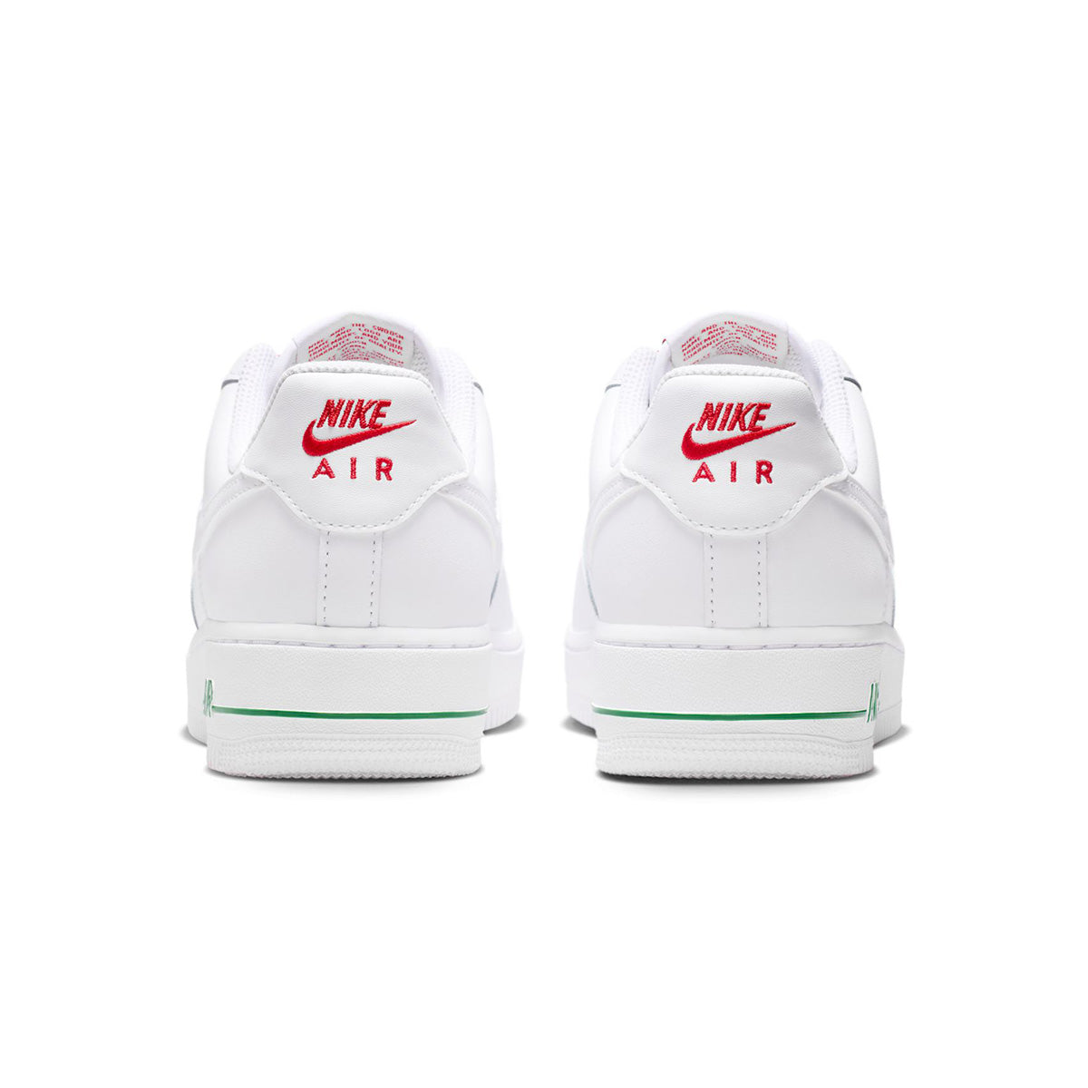 Wmns Air Force 1 '07 SE 'WHITE/WHITE/SPORT RED/PINE GREEN'