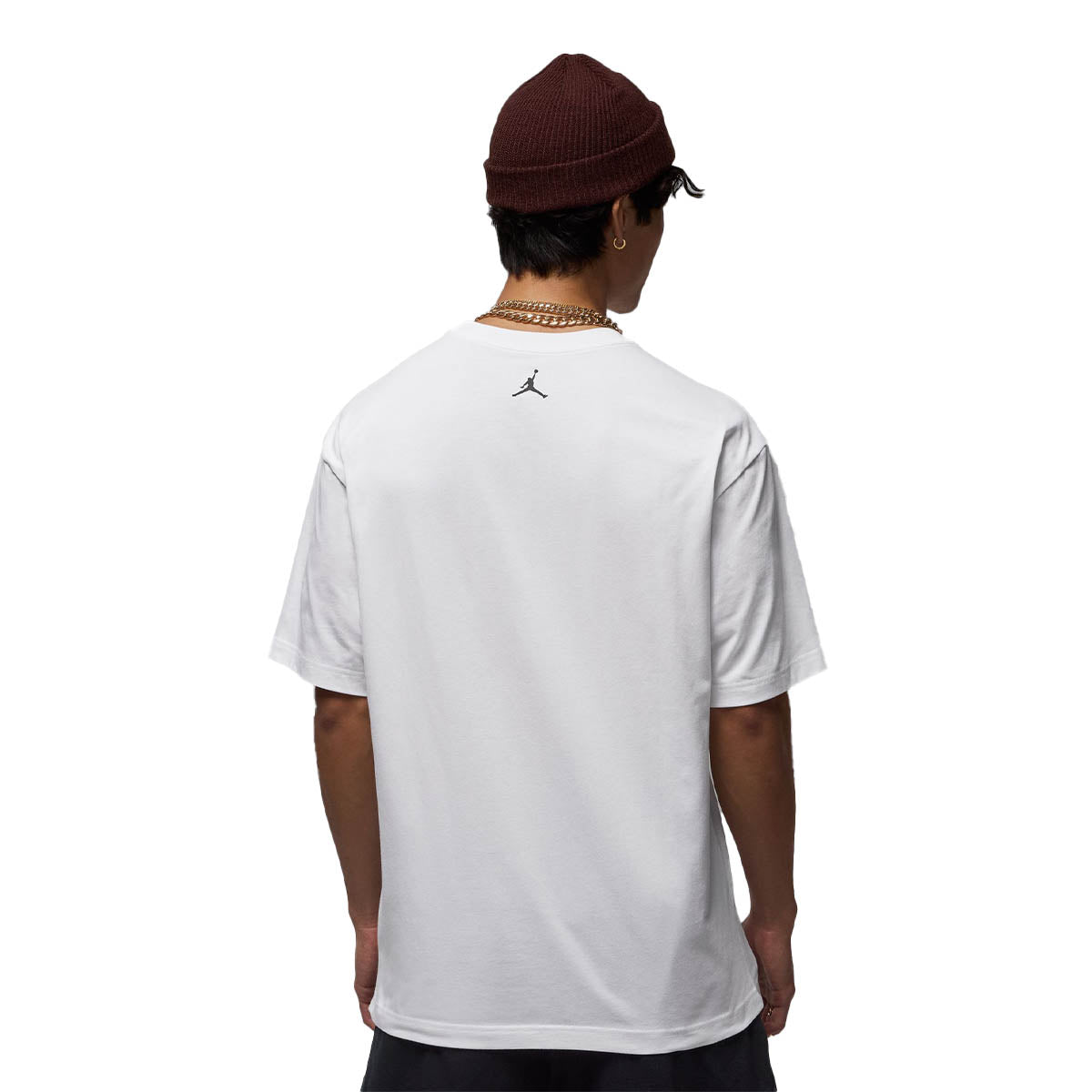 Jordan Short Sleeve Goat Tee 'White'