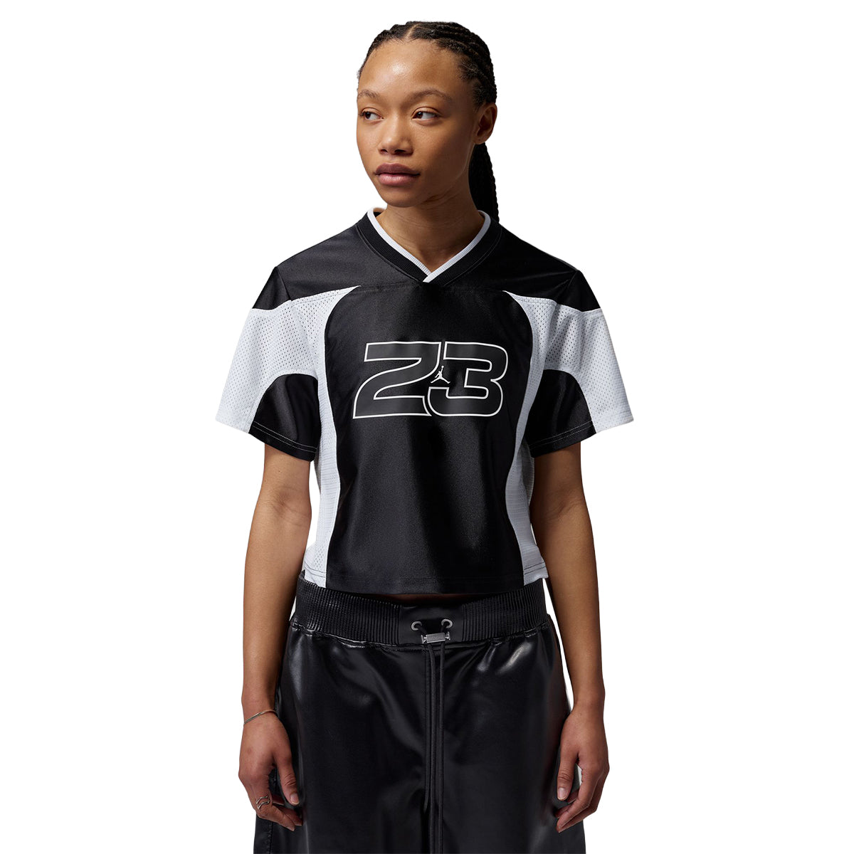 Jordan Flight Wmns Jersey 'BLACK/WHITE/WHITE'