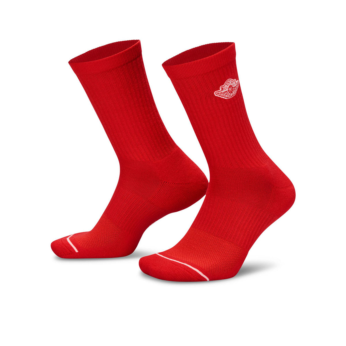 Everyday Cushioned Crew Socks 'Chile Red/Sail'