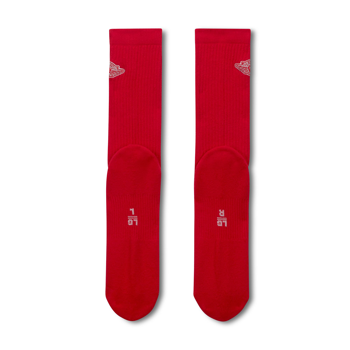 Everyday Cushioned Crew Socks 'Chile Red/Sail'