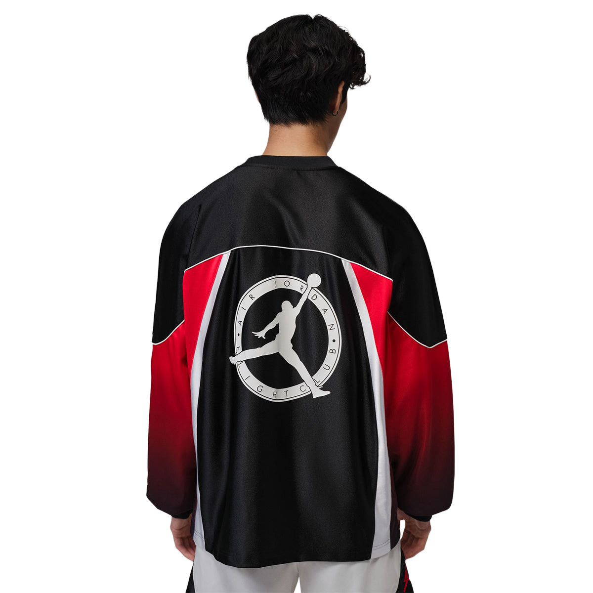 Jordan Flight Club Men's Jersey 'BLACK/WHITE'