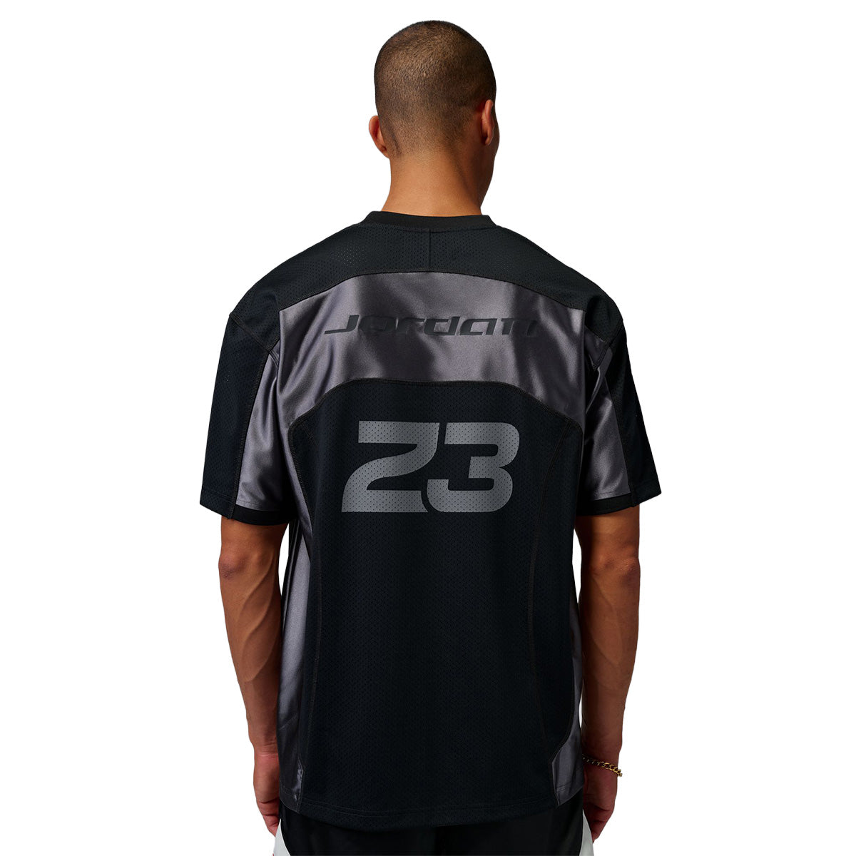 Jordan Flight Men's Jersey T-shirt 'BLACK/IRON GREY/BLACK'