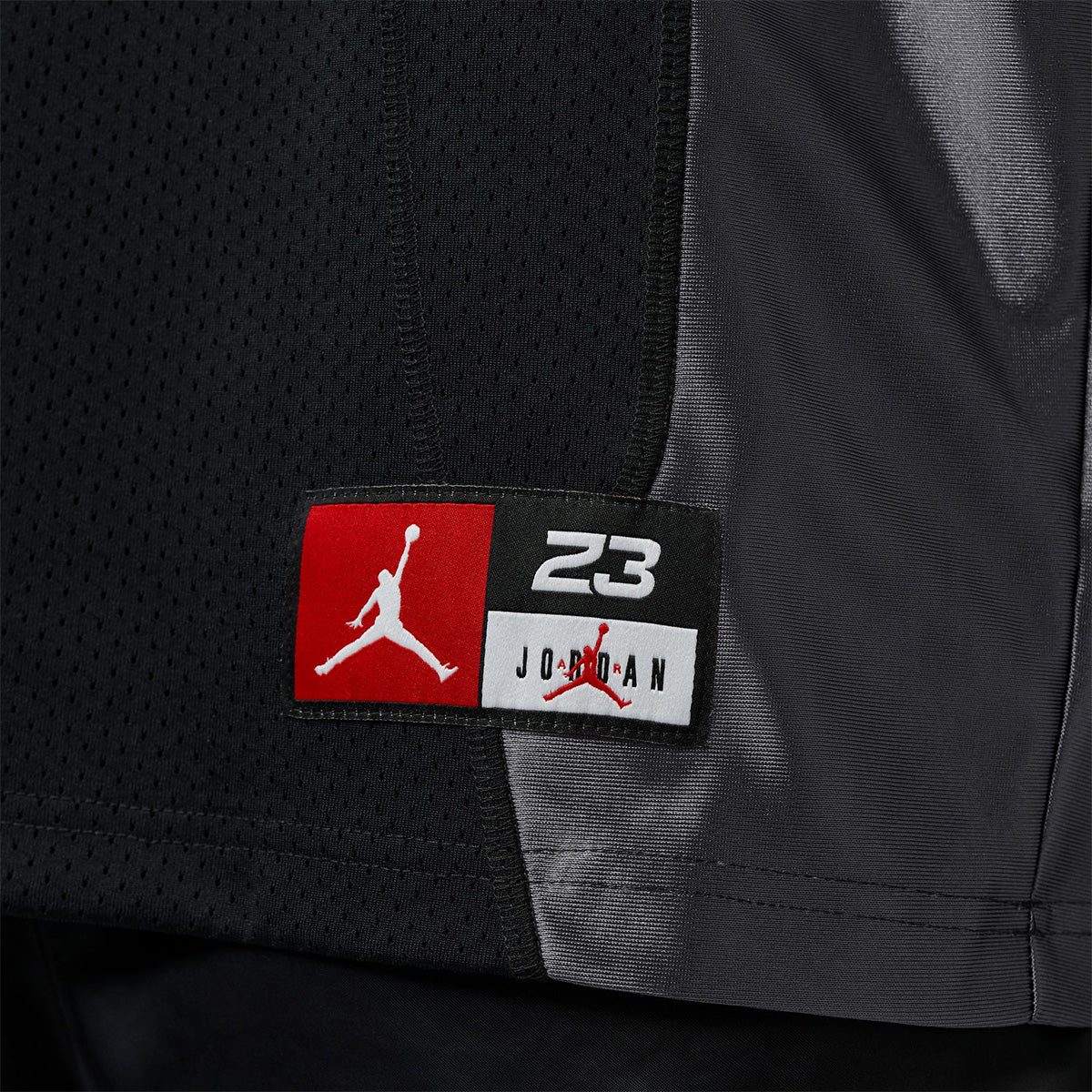 Jordan Flight Men's Jersey T-shirt 'BLACK/IRON GREY/BLACK'