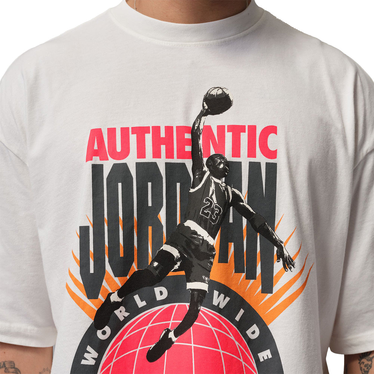 Men's Oversized Reissue T-Shirt 'SAIL/INFRARED 23'