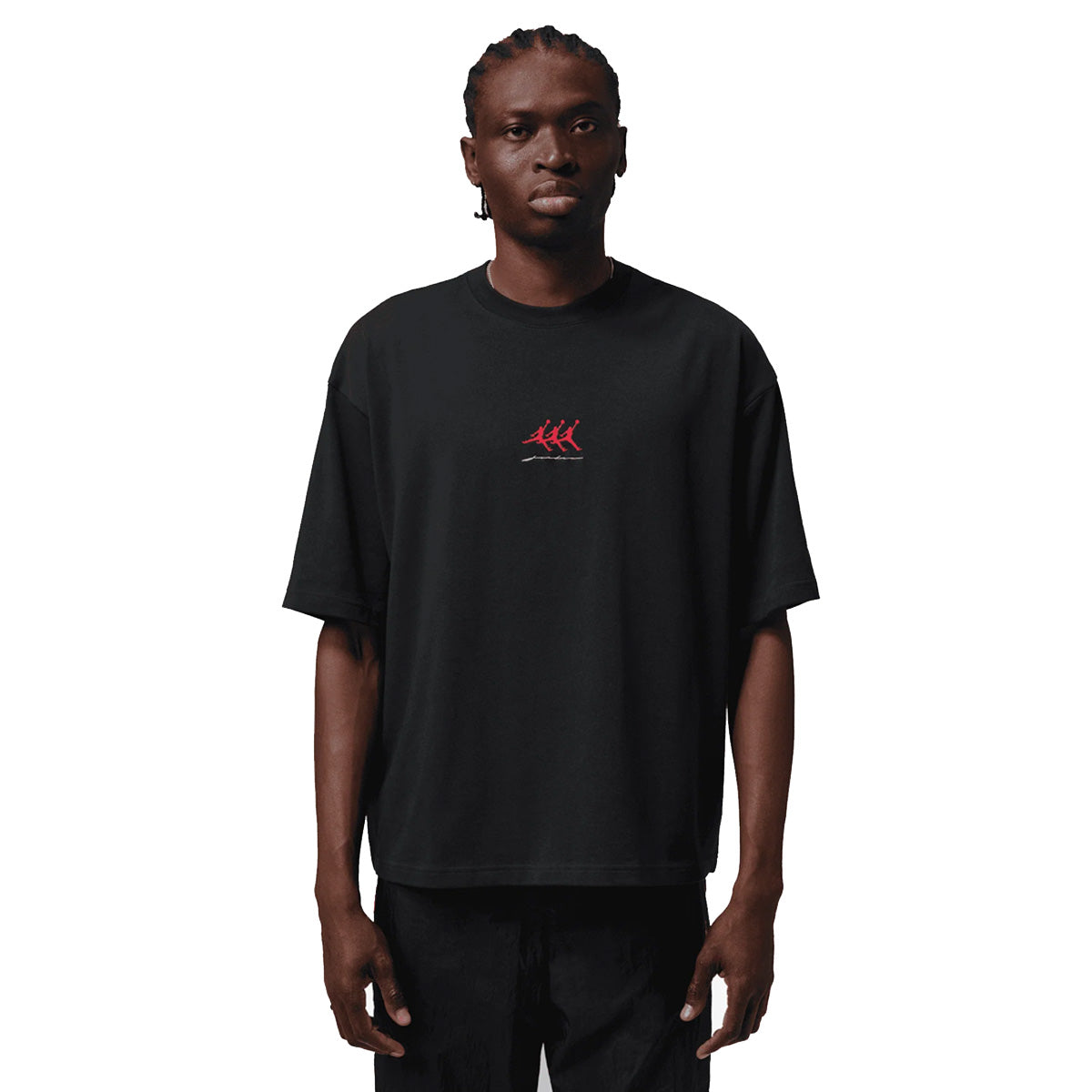 Jordan Flight Men's Oversized Graphic T-Shirt 'Black'