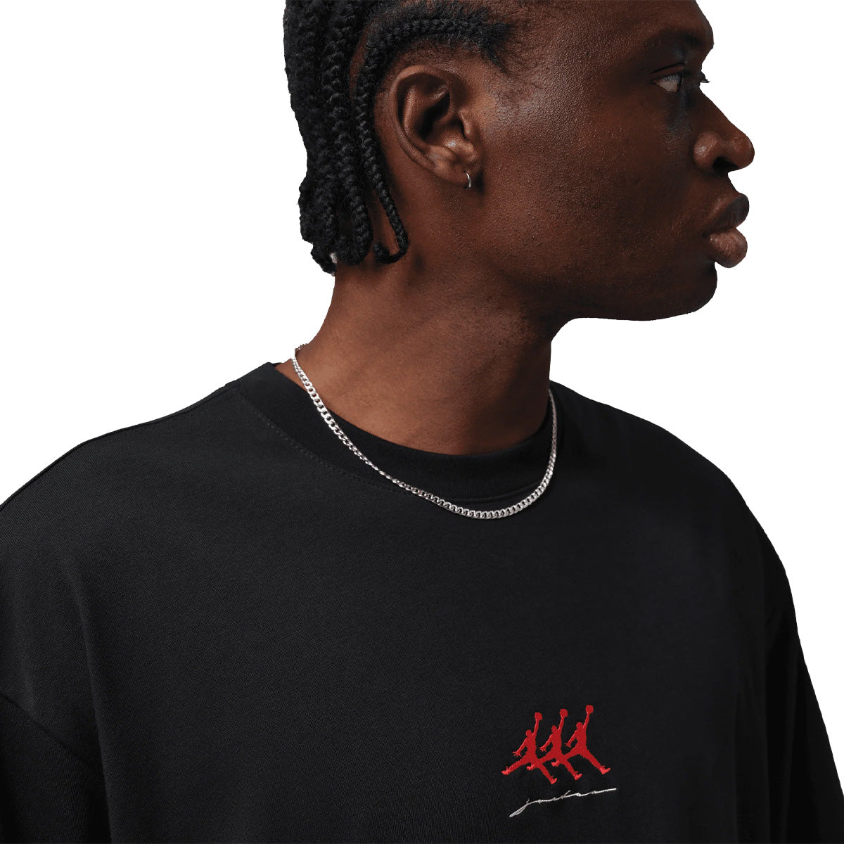 Jordan Flight Men's Oversized Graphic T-Shirt 'Black'