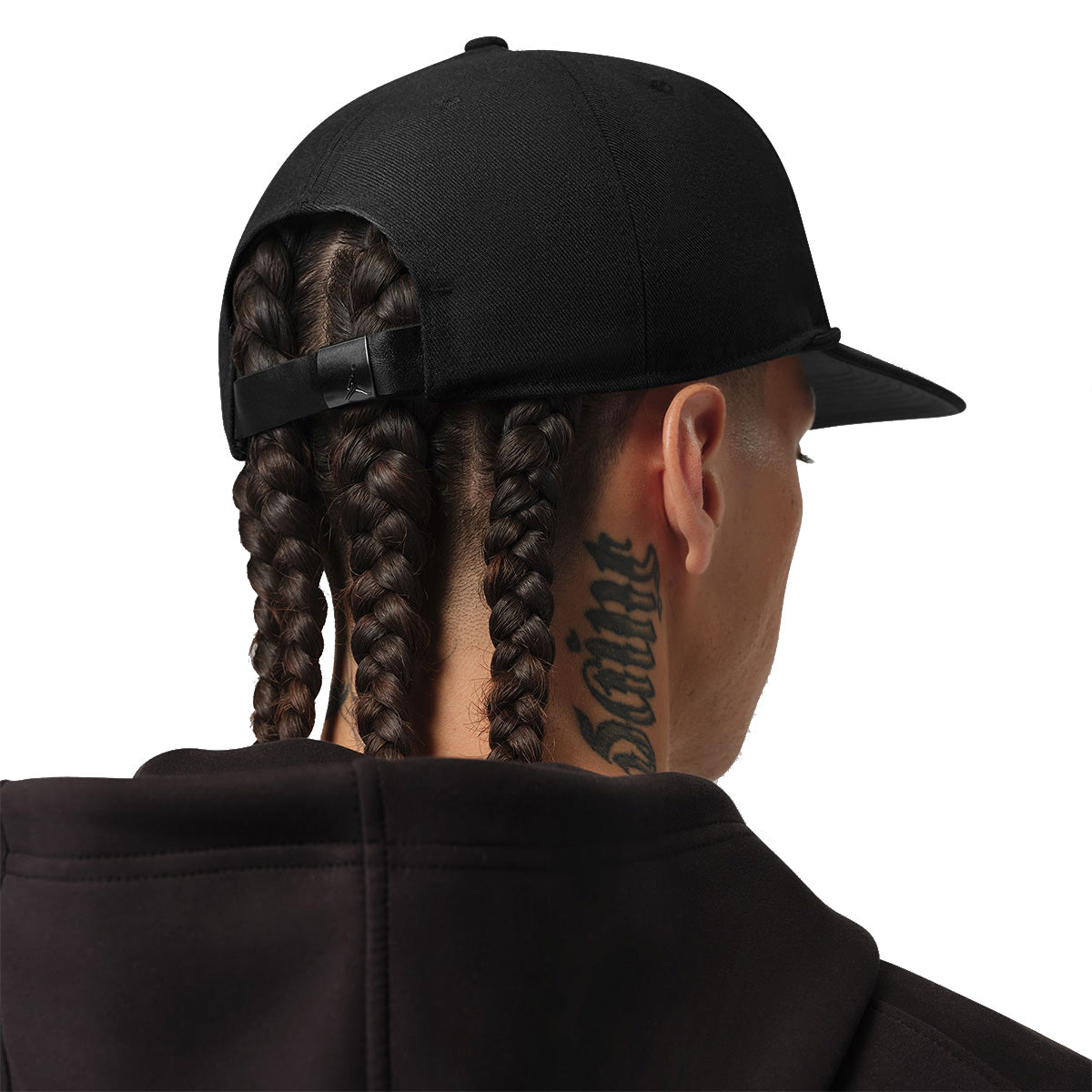 Flight Club Pro Unstructured Flat Bill Hat 'BLACK/BLACK'