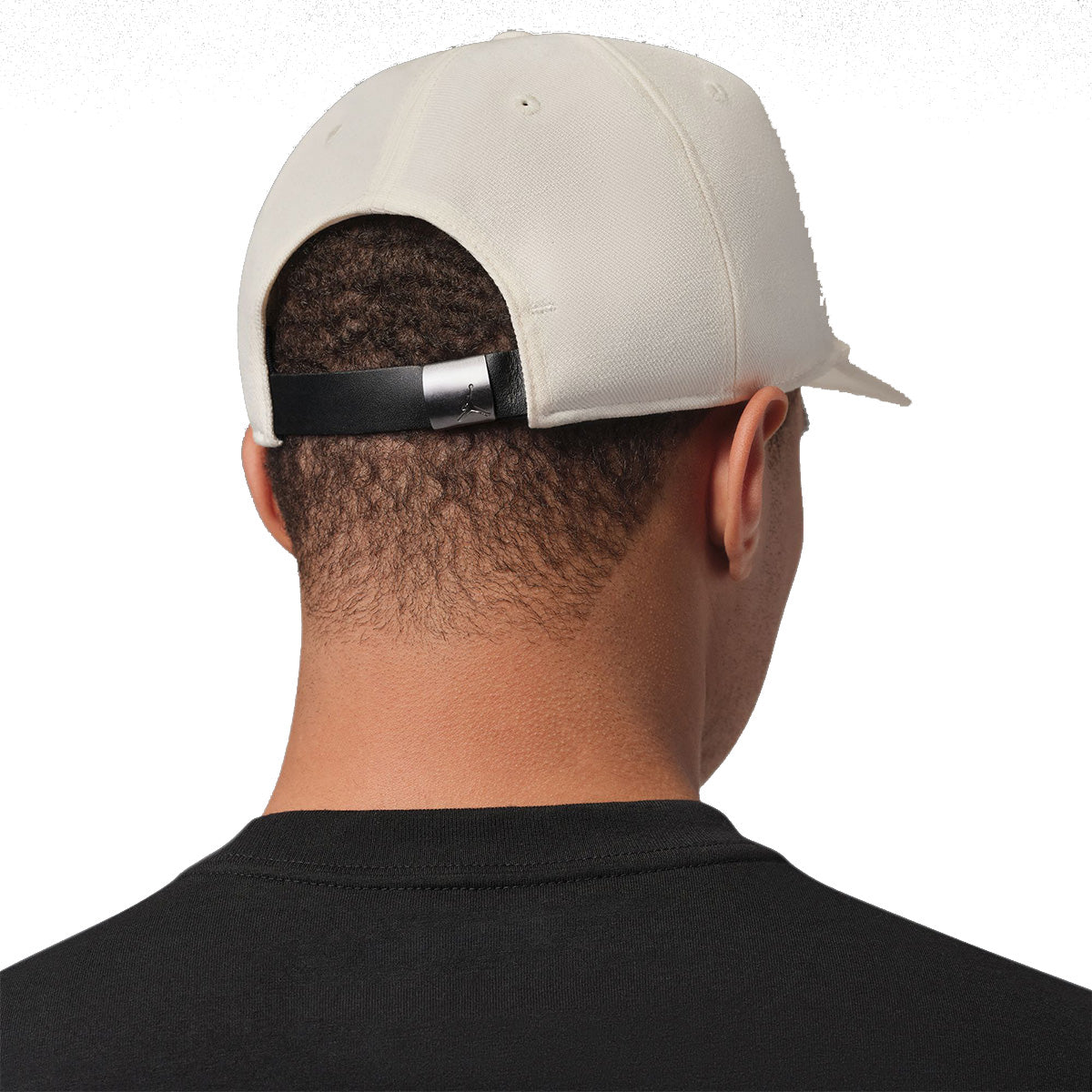 Flight Club Pro Unstructured Flat Bill Hat 'PALE IVORY/BLACK'