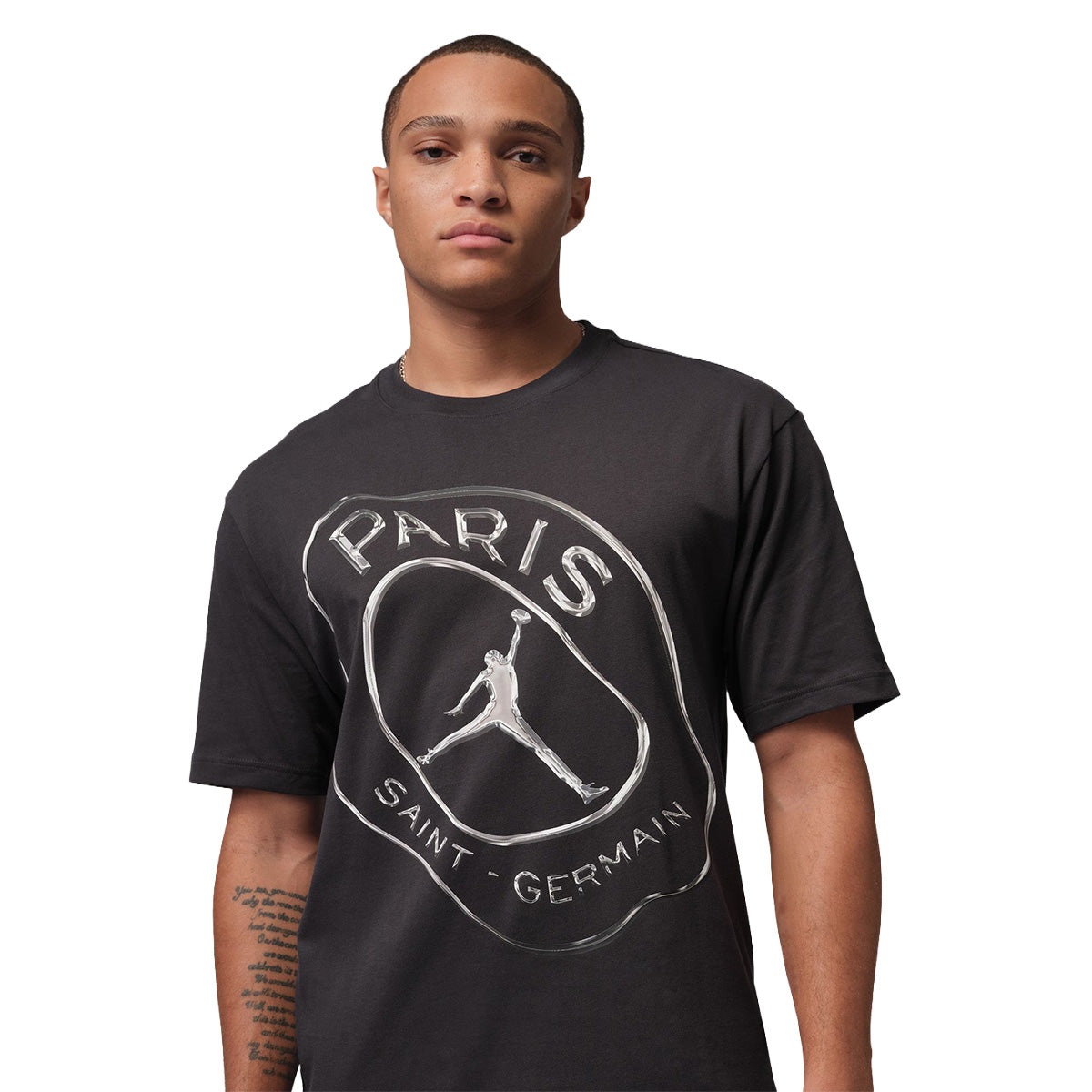 Paris Saint-Germain Practice T-shirt 'Oil Grey/White'