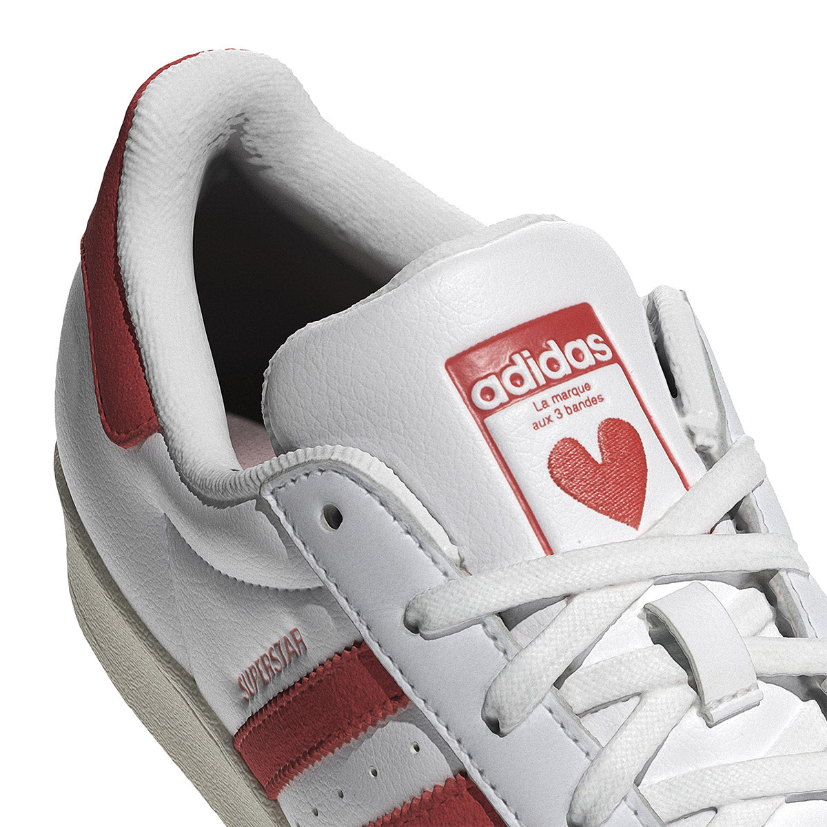 W SUPERSTAR 'Cloud White / Bright Red'