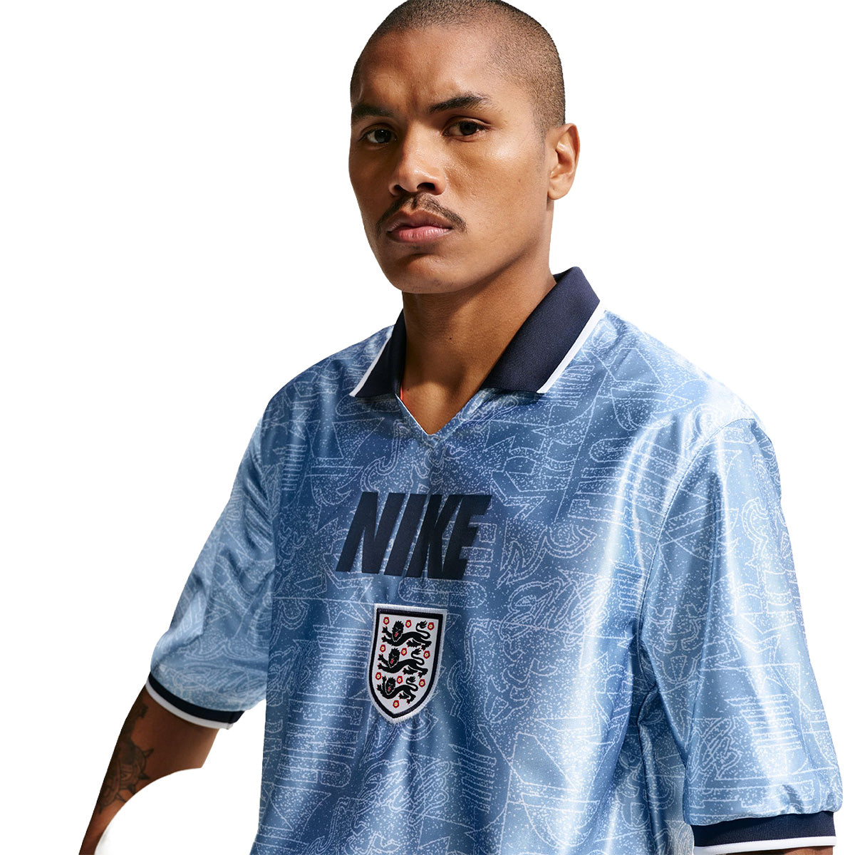 England Energy Dri-FIT Short-Sleeve Soccer Top 'WORK BLUE/WHITE/OBSIDIAN'