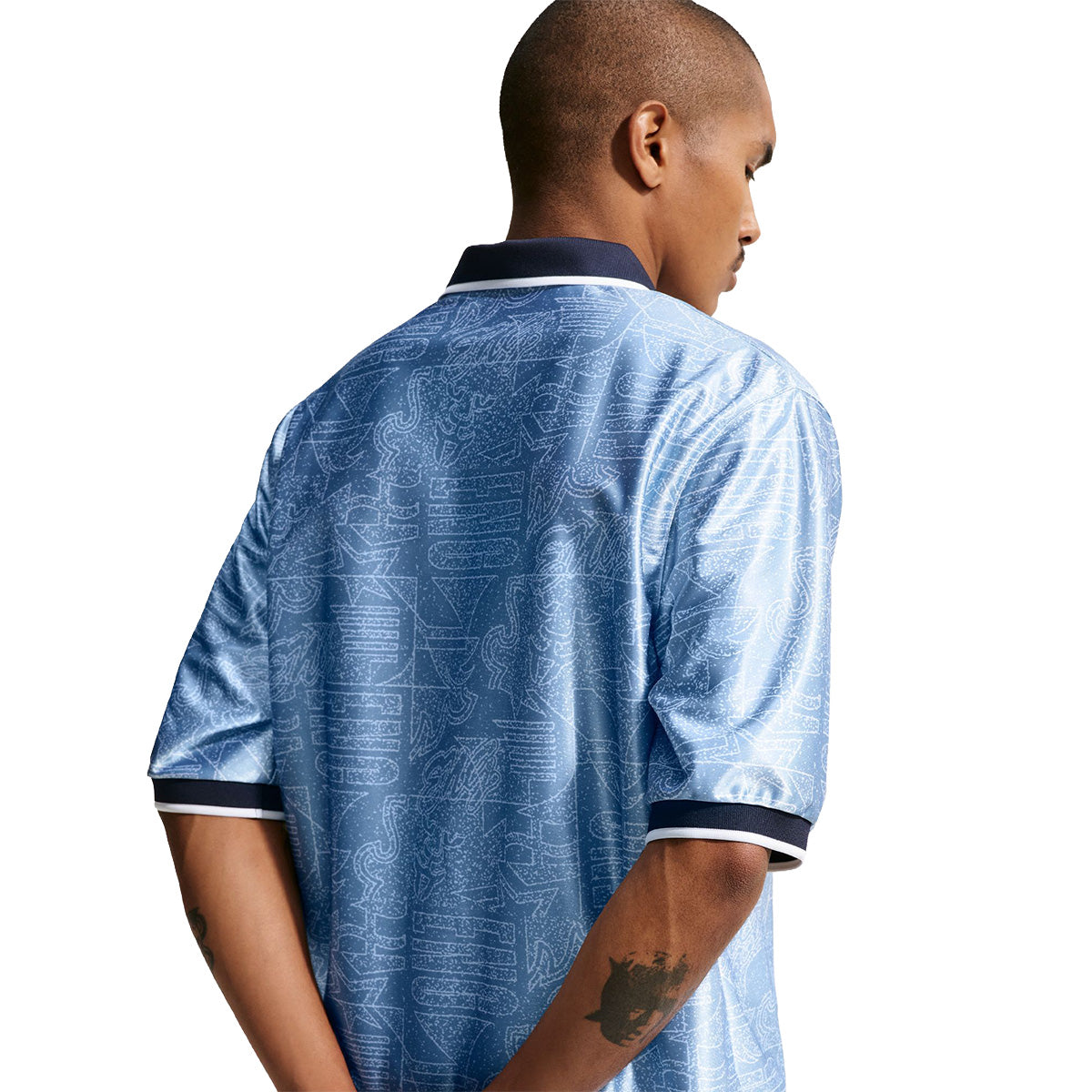 England Energy Dri-FIT Short-Sleeve Soccer Top 'WORK BLUE/WHITE/OBSIDIAN'