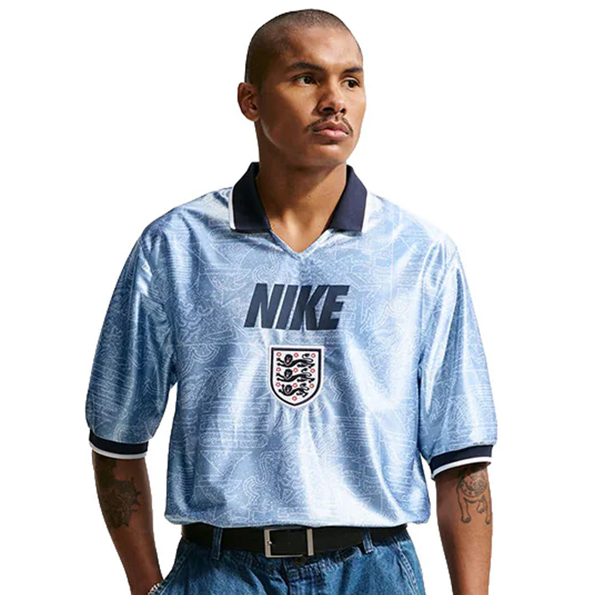 England Energy Dri-FIT Short-Sleeve Soccer Top 'WORK BLUE/WHITE/OBSIDIAN'