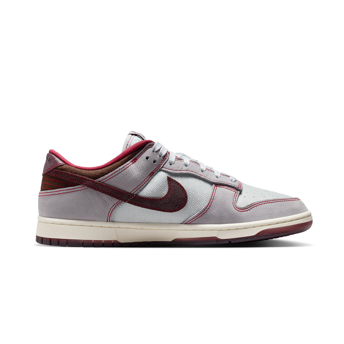 Dunk Low Retro SE 'PURE PLATINUM/BURGUNDY CRUSH/WOLF GREY'