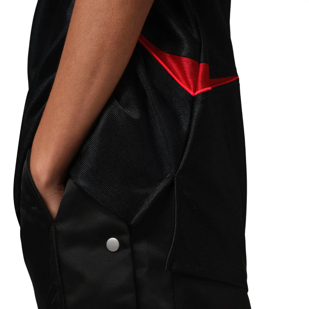Wmns Brasil P6 Jersey Dress 'BLACK/UNIVERSITY RED'