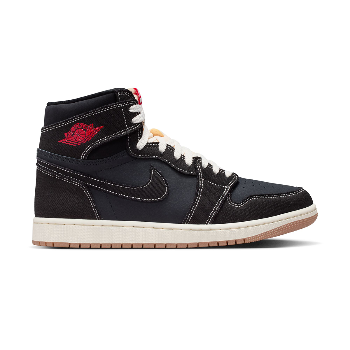 Air Jordan 1 Retro High OG Flight Club 'BLACK/UNIVERSITY RED/SAIL/GUM MED BROWN'