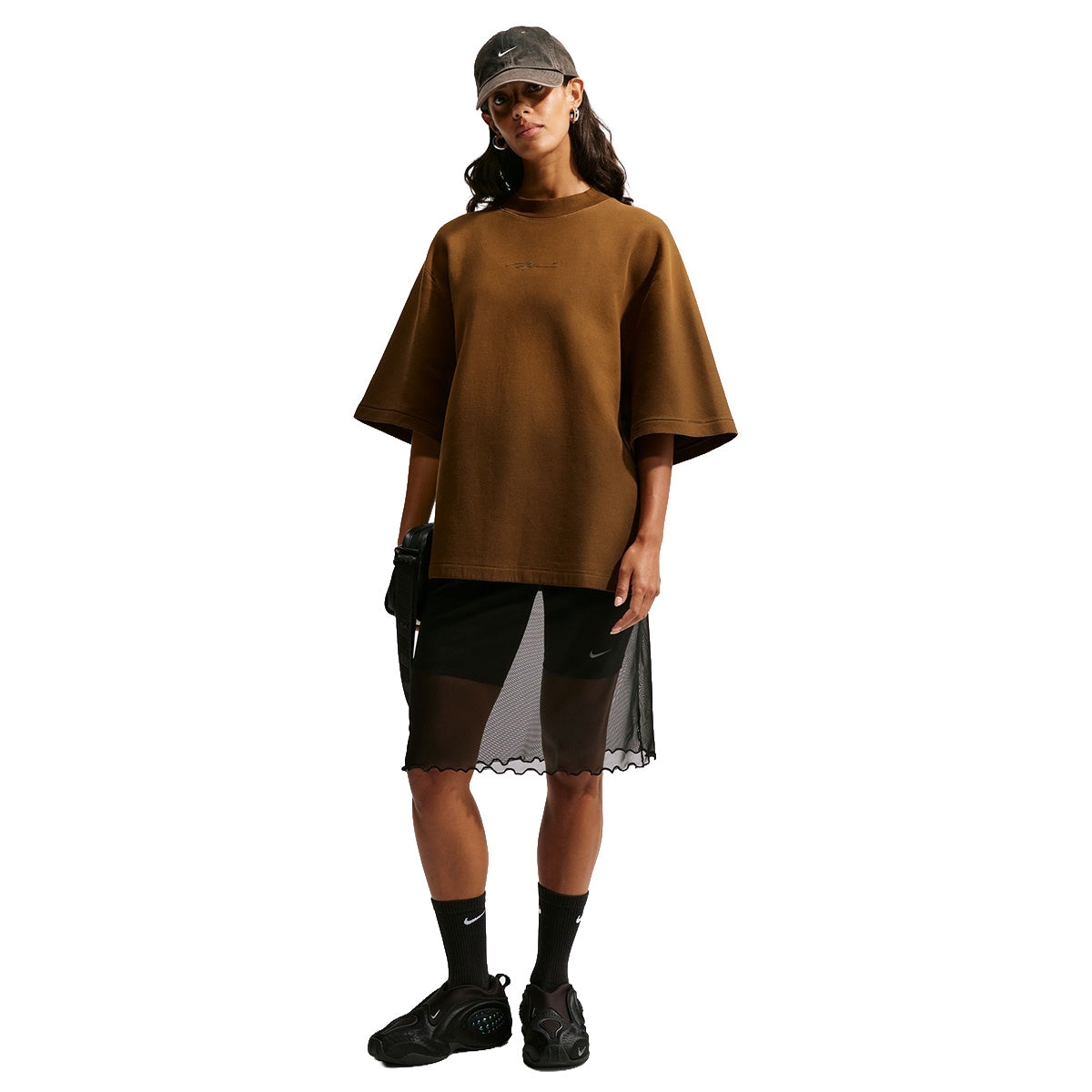 Energy Wmns Oversized Short-Sleeve T-Shirt 'Cacao Wow'