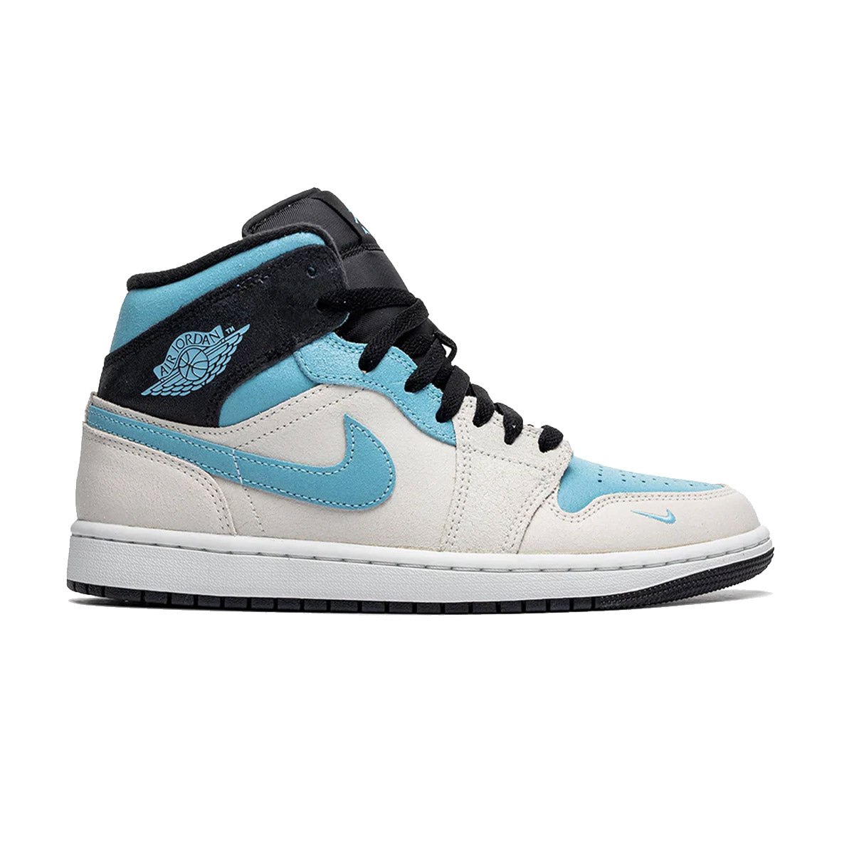Air Jordan 1 Mid SE 'White/Light Blue/Grey'