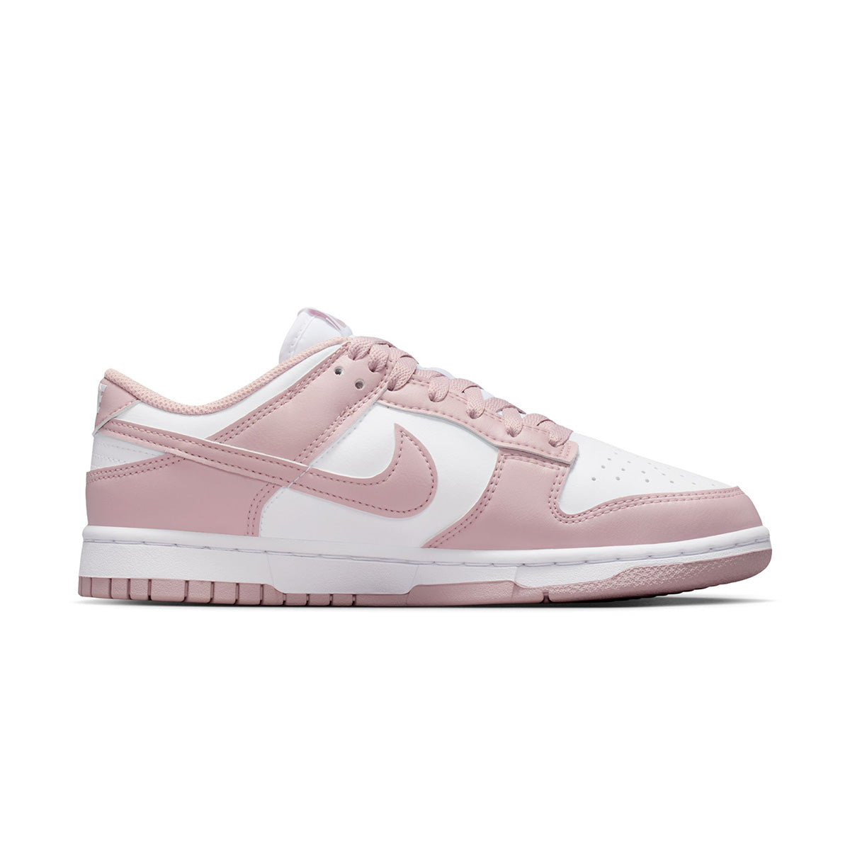 Wmns Dunk Low 'WHITE/PARTICLE ROSE/WHITE'