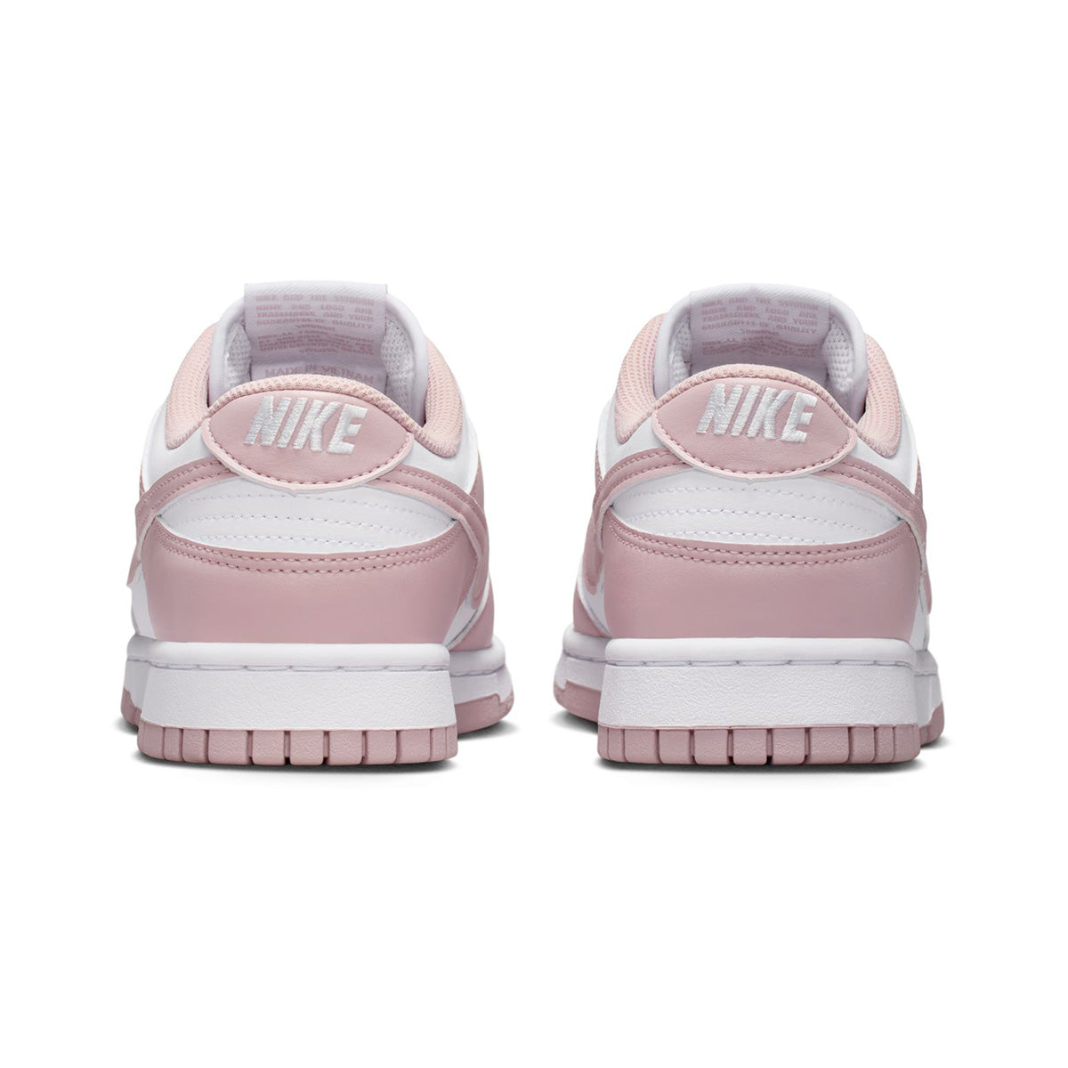 Wmns Dunk Low 'WHITE/PARTICLE ROSE/WHITE'
