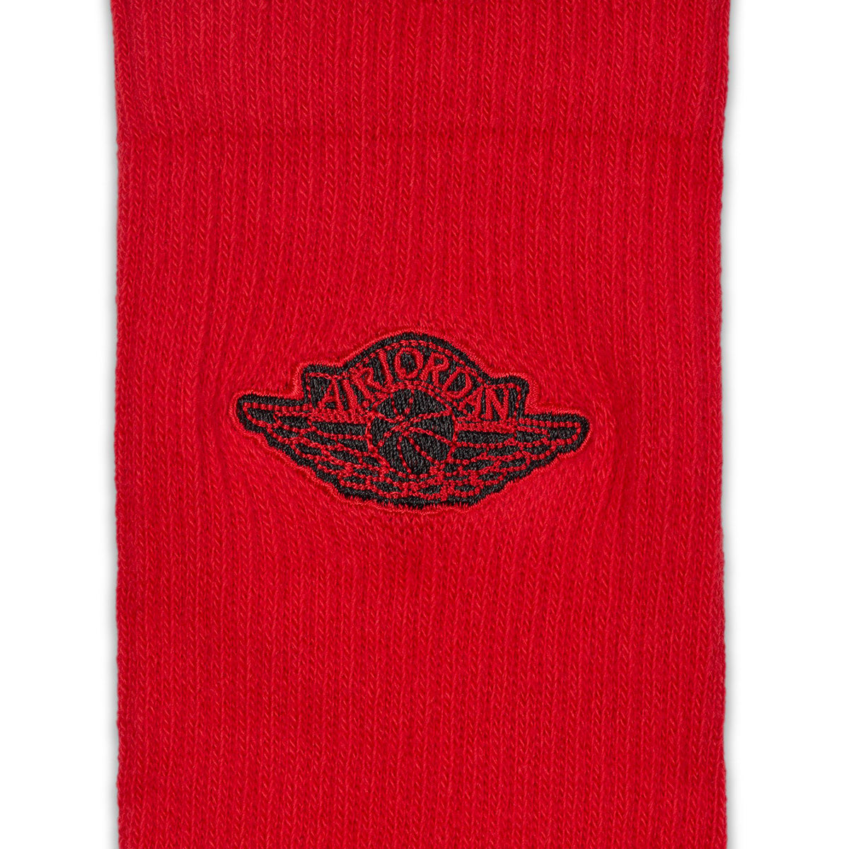 Everyday Elevated Crew Socks 2-Pair 'BLACK/UNIVERSITY RED/BLACK'
