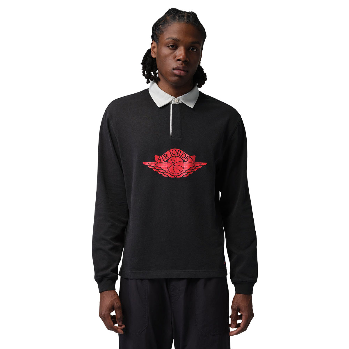 Flight Essentials Rugby Top 'Black'