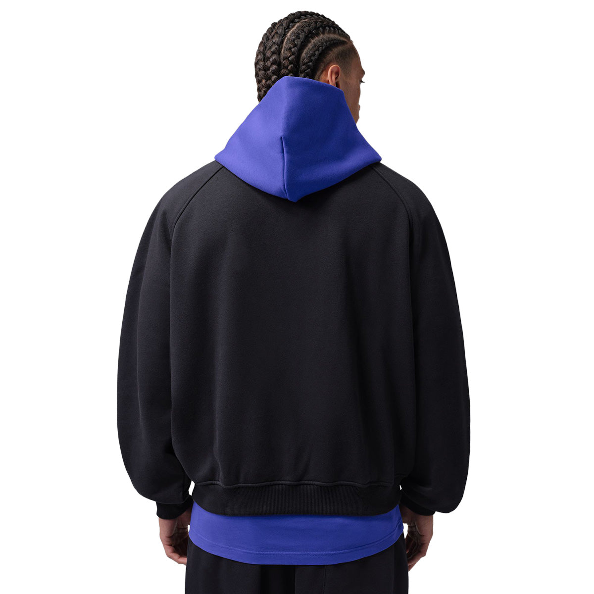 Jordan Brooklyn Mountainside Pullover Hoodie 'BLACK/LIGHT CONCORD/WHITE'