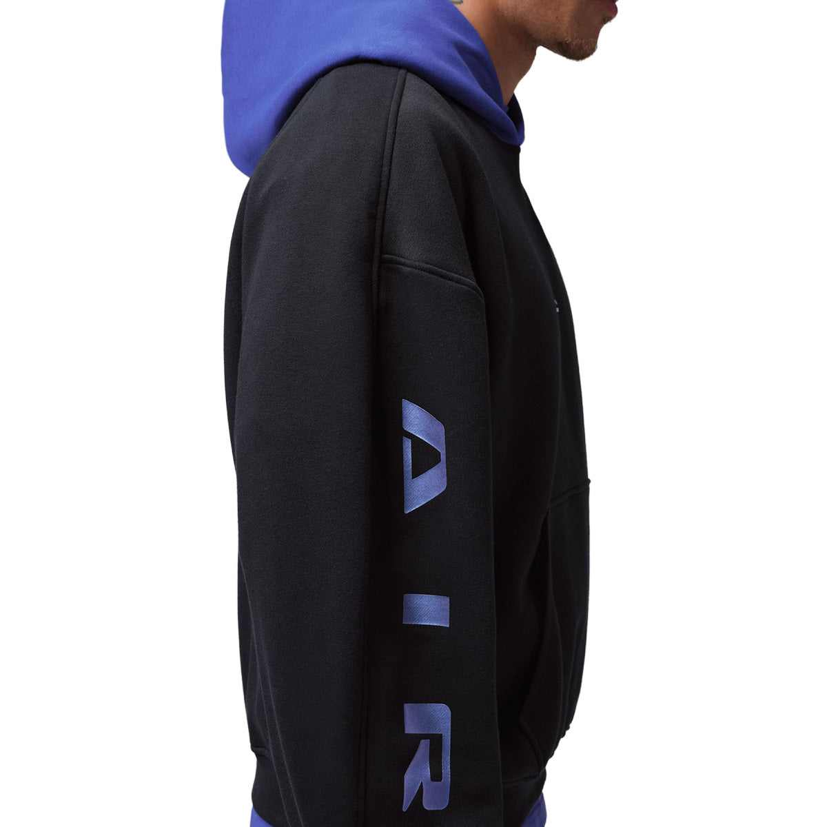 Jordan Brooklyn Mountainside Pullover Hoodie 'BLACK/LIGHT CONCORD/WHITE'