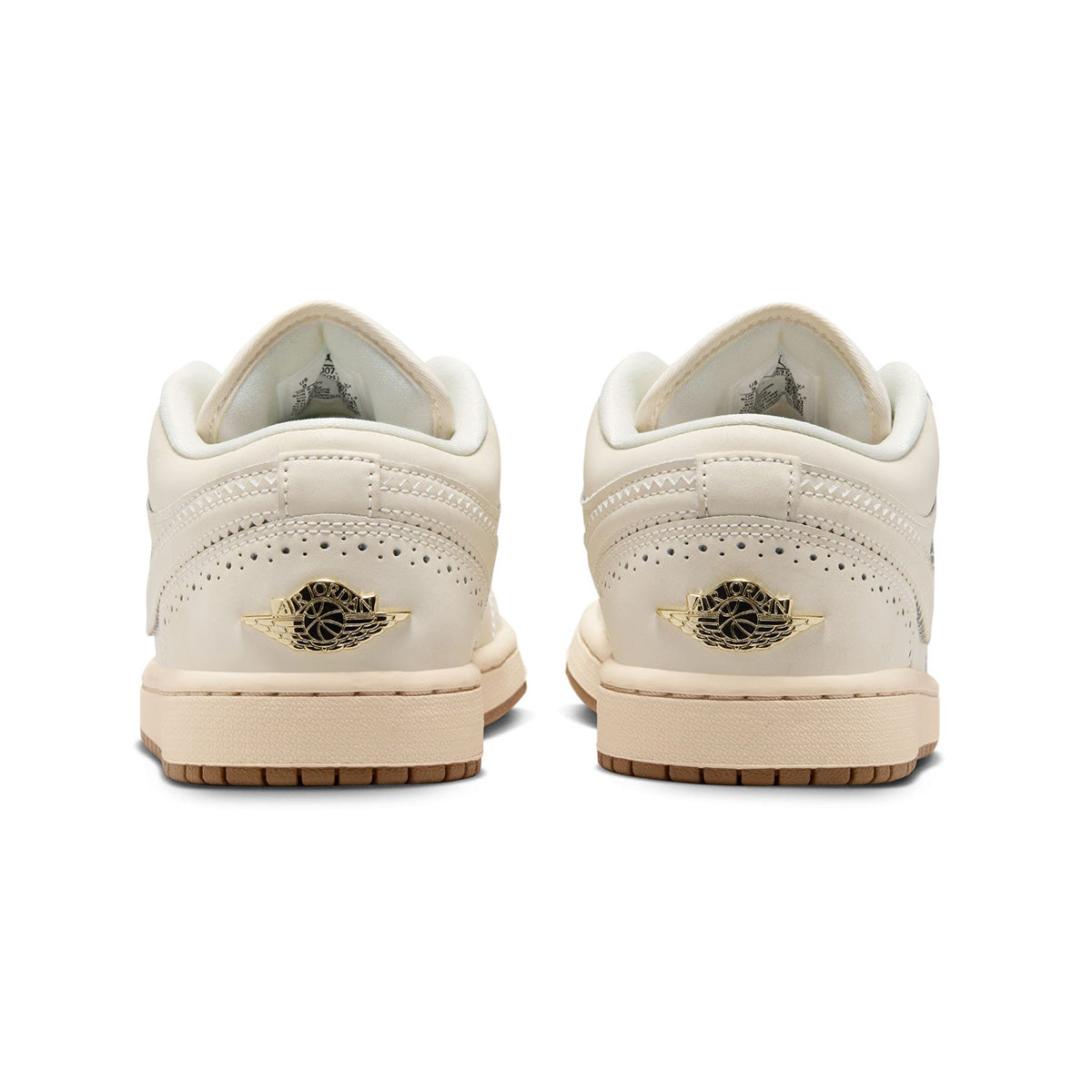 Wmns Air Jordan 1 Low SE 'CHALK/CHALK/METALLIC GOLD/PEARL WHITE'