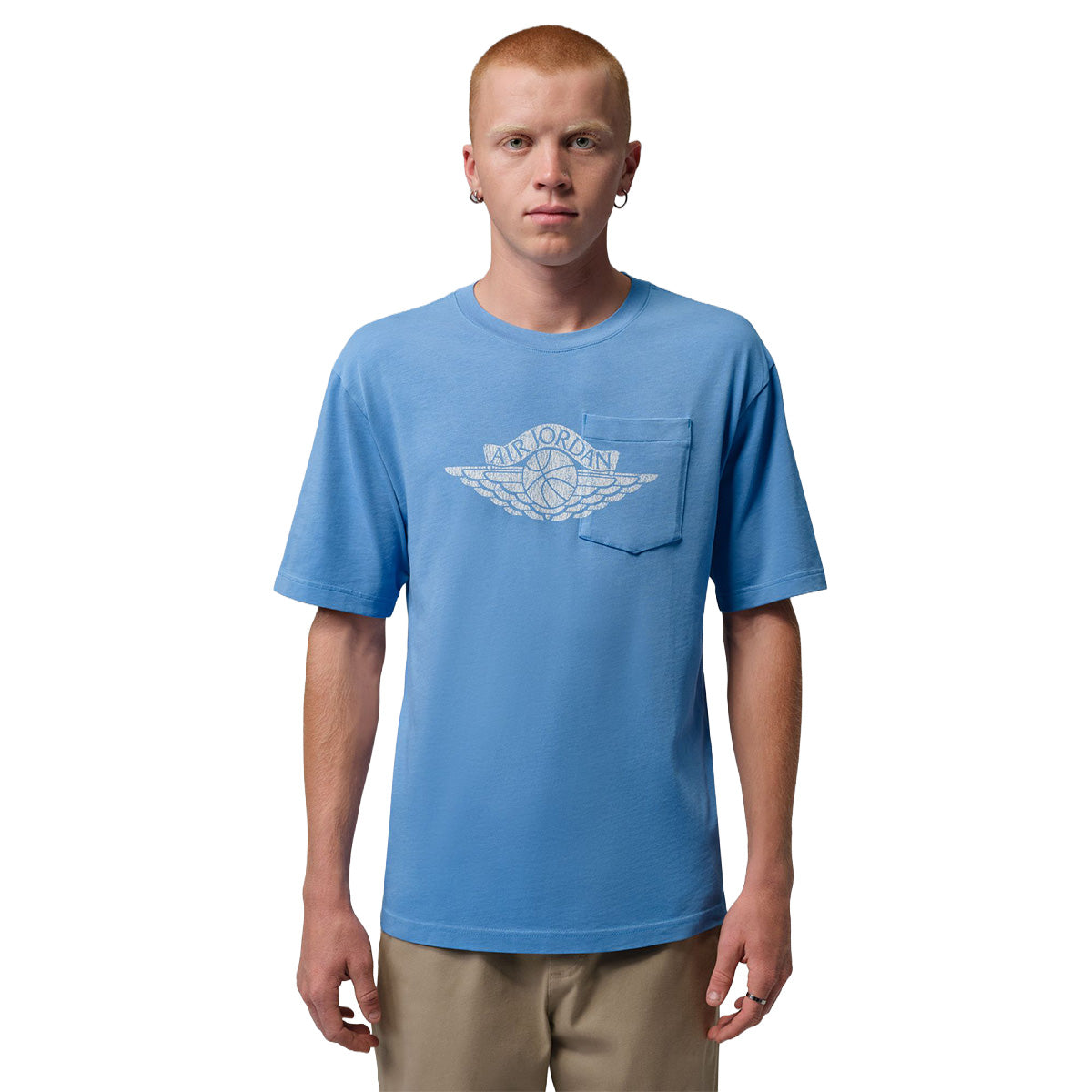 Flight Essentials Men's Pocket T-shirt 'BLUE BEYOND/SAIL'