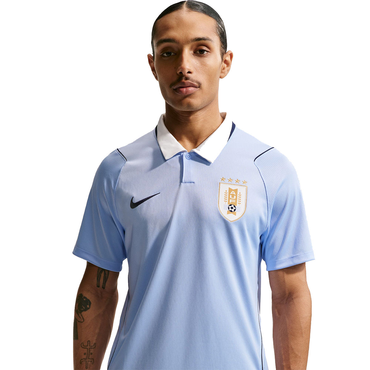 Uruguay 2026 Stadium Home Men's Dri-FIT Soccer Jersey 'ROYAL TINT/OBSIDIAN'
