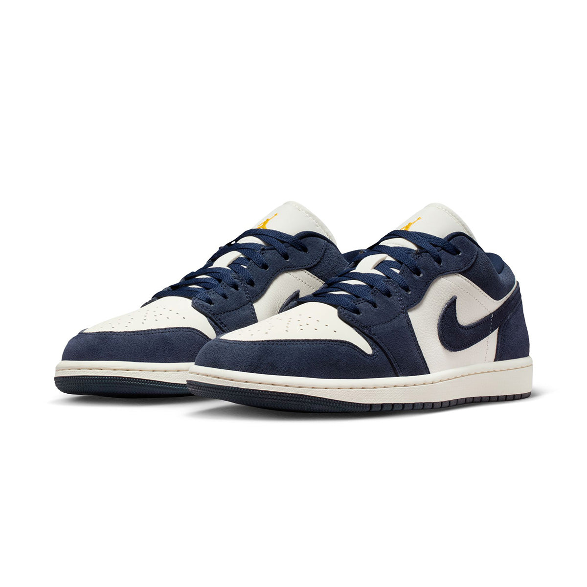 Air Jordan 1 Low ' OBSIDIAN/OBSIDIAN/UNIVERSITY GOLD'