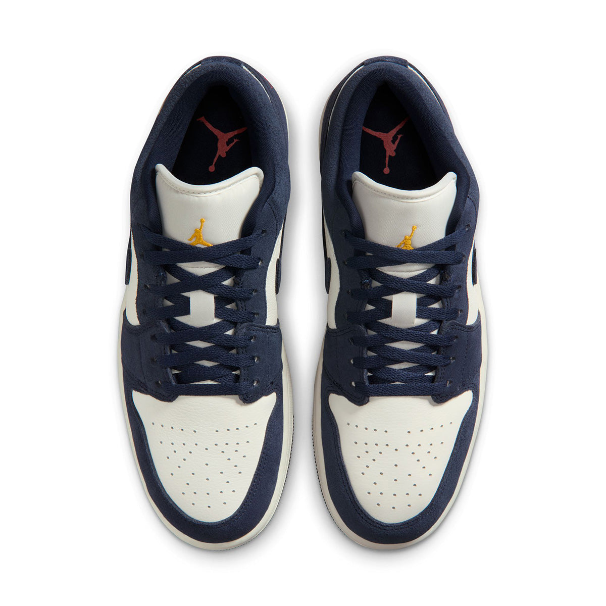 Air Jordan 1 Low ' OBSIDIAN/OBSIDIAN/UNIVERSITY GOLD'