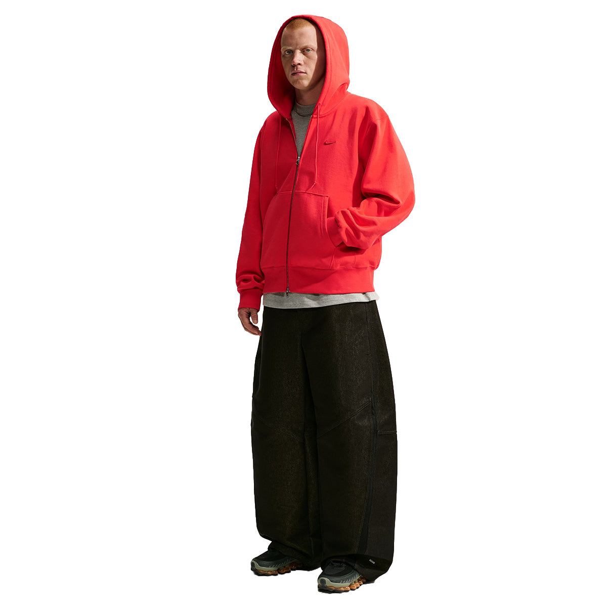 Energy Full zip hoodie 'LT CRIMSON'