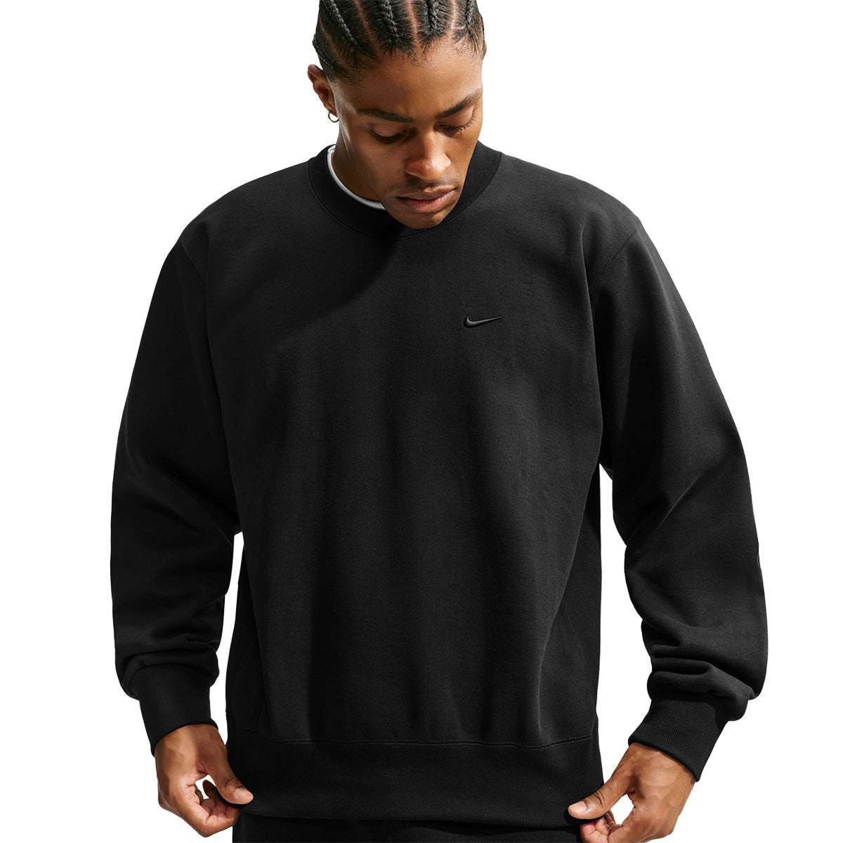 Energy Fleece Crew-Neck Sweatshirt 'Black'
