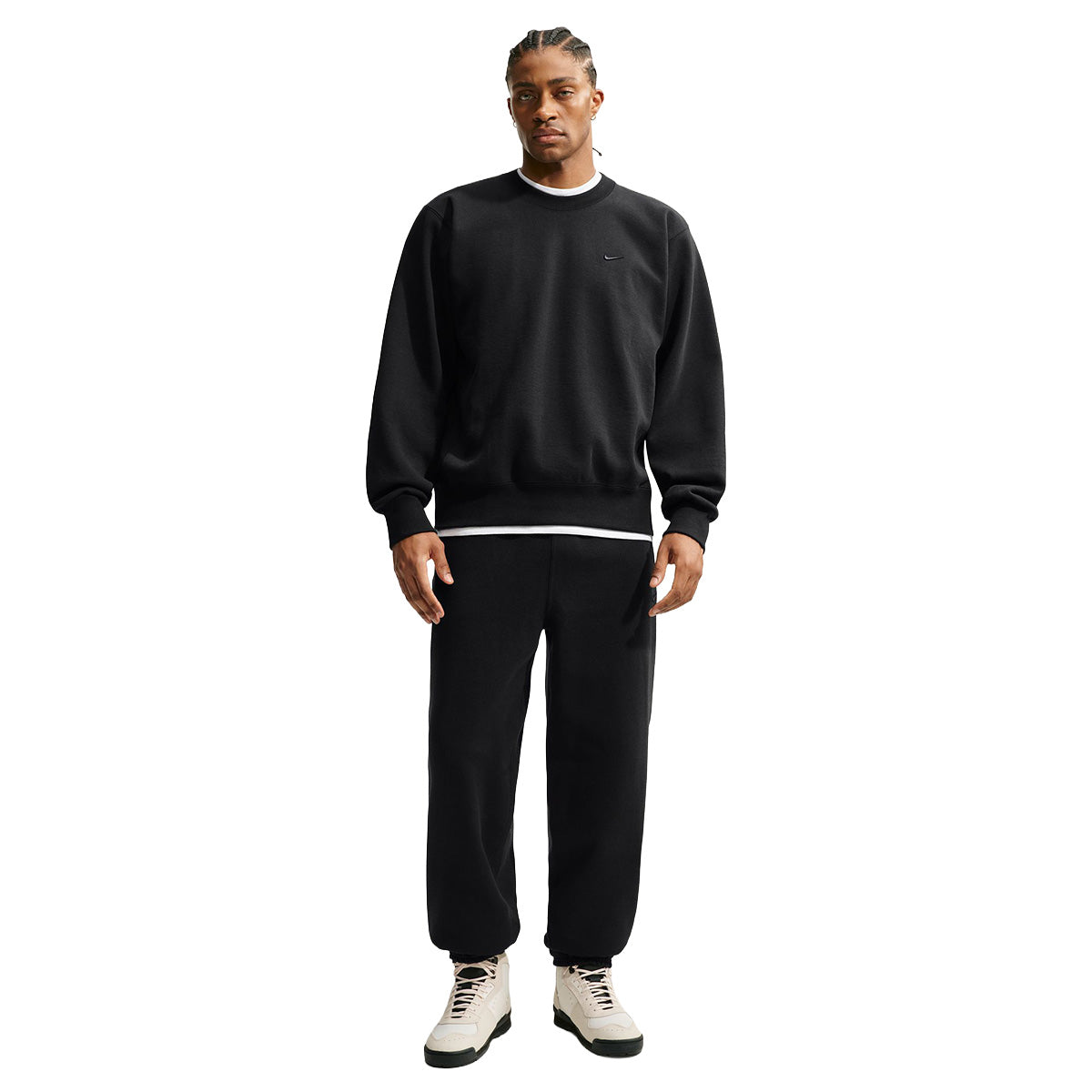Energy Fleece Crew-Neck Sweatshirt 'Black'