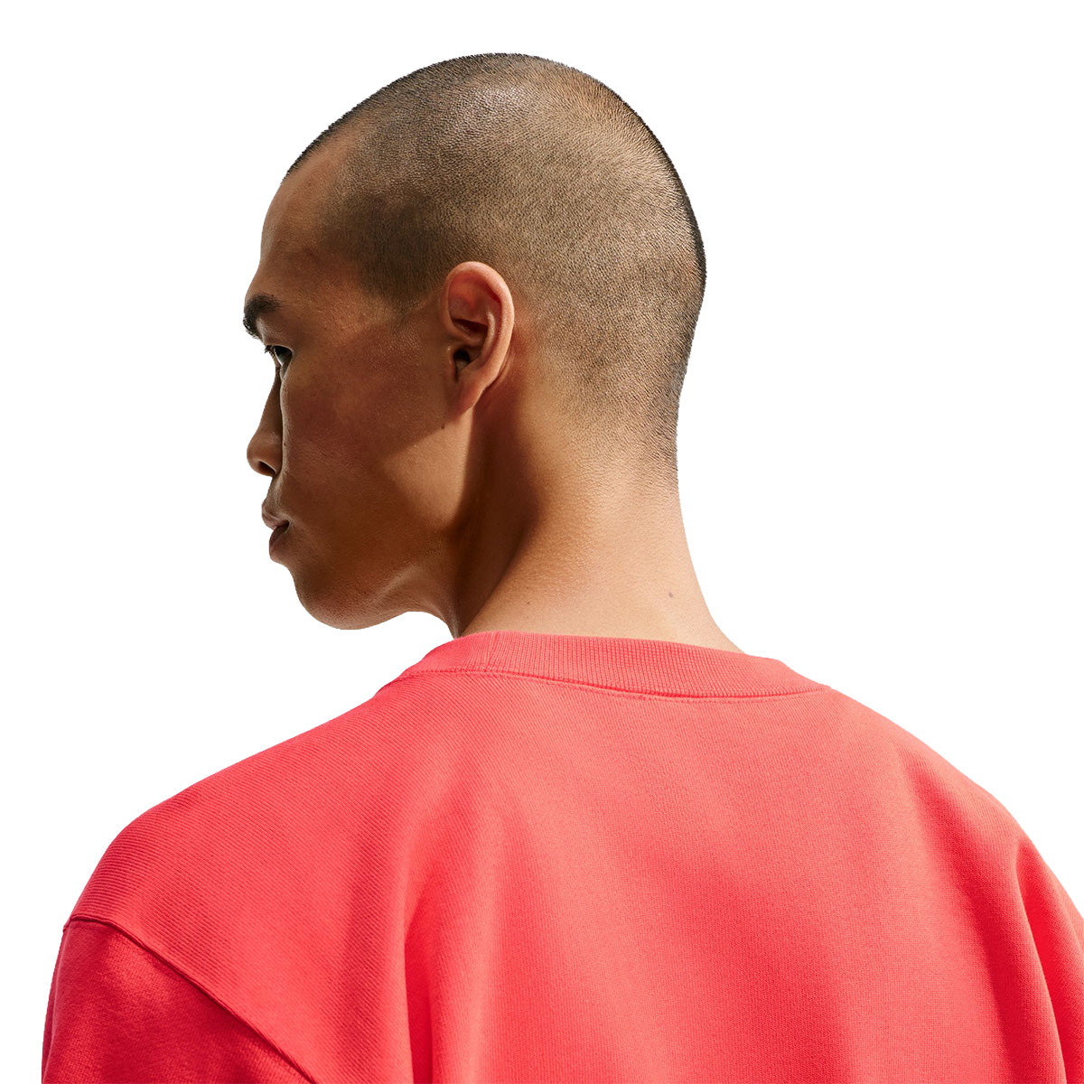 Energy Fleece crew neck sweatshirt 'LT CRIMSON'