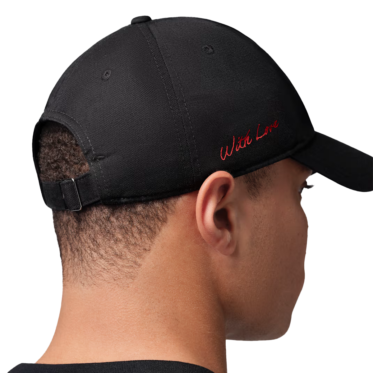 Jordan Club Unstructured Cap 'Black/Chile Red'