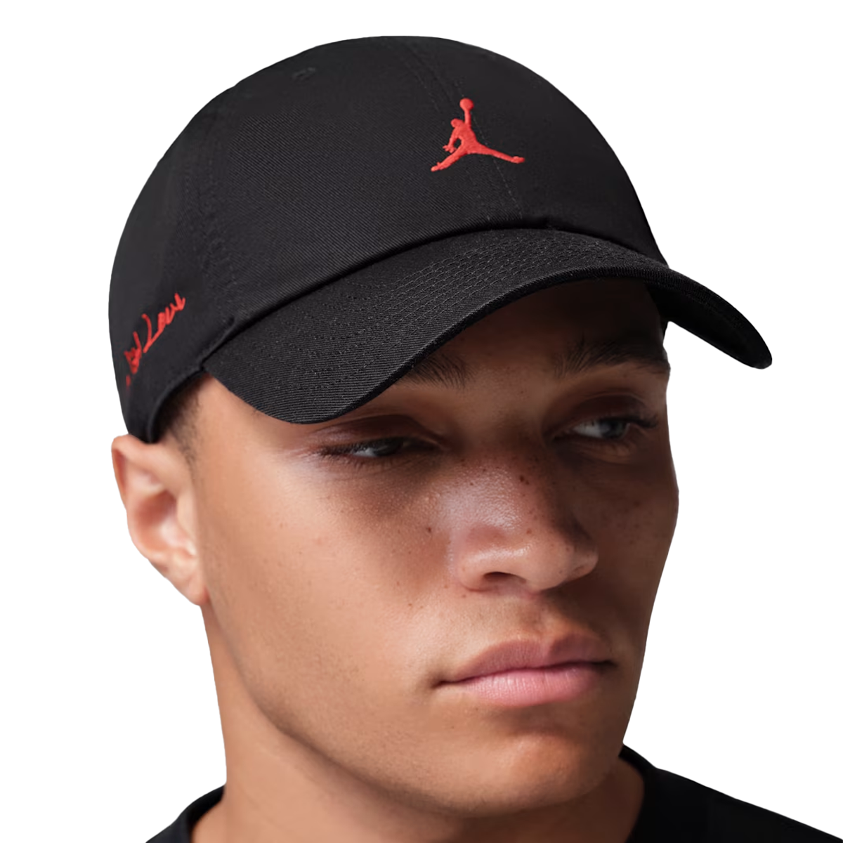 Jordan Club Unstructured Cap 'Black/Chile Red'