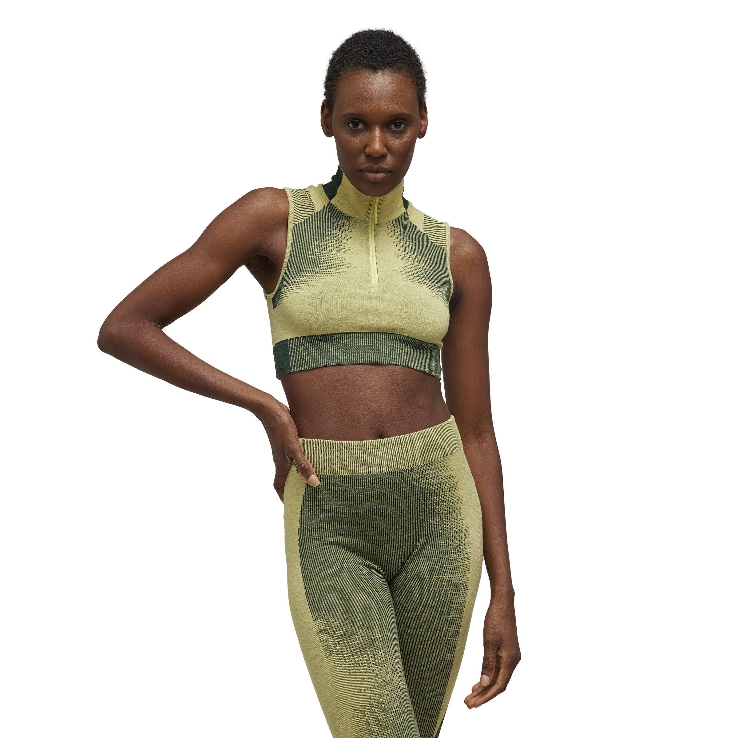 ENGINEERED KNIT CROP TOP