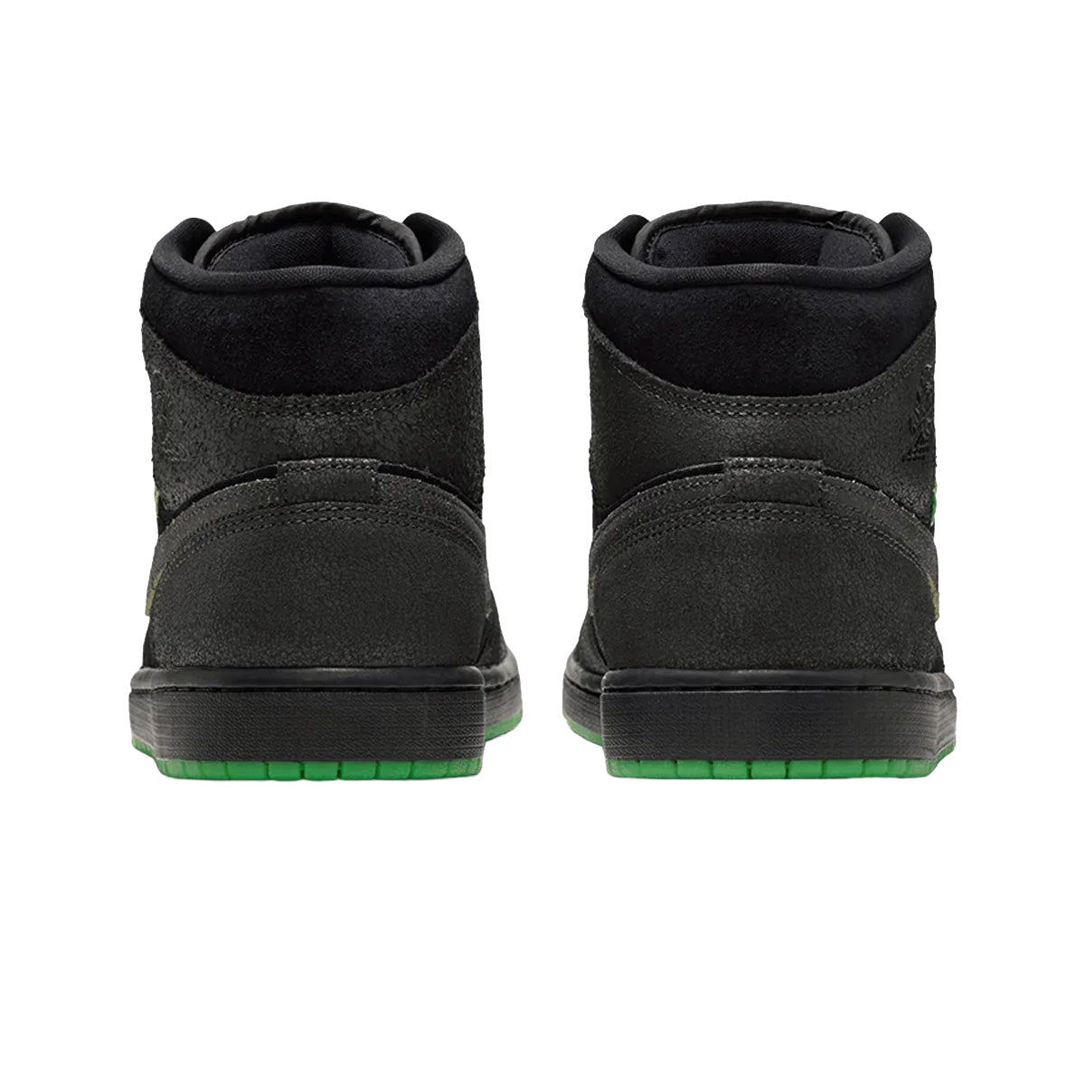 Air Jordan 1 Mid SE 'BLACK/BLACK/SEQUOIA/SCREAM GREEN'