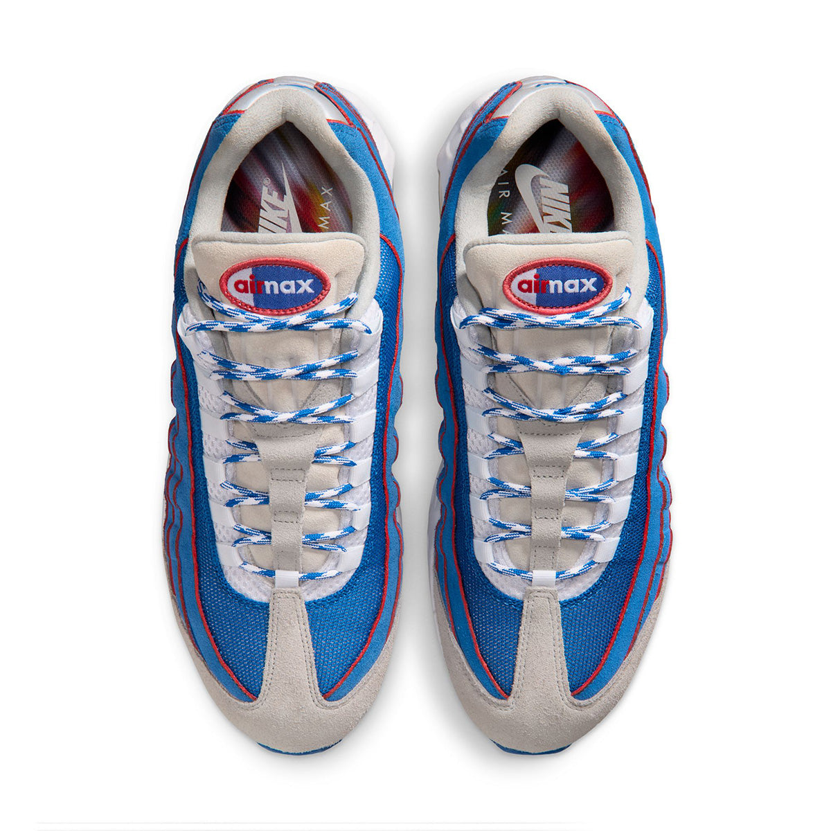 Air Max 95 Big Bubble 'BLUE SAPPHIRE/METALLIC SILVER/WHITE'