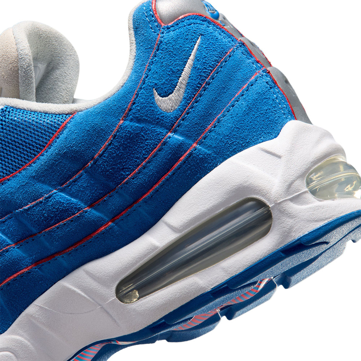 Air Max 95 Big Bubble 'BLUE SAPPHIRE/METALLIC SILVER/WHITE'