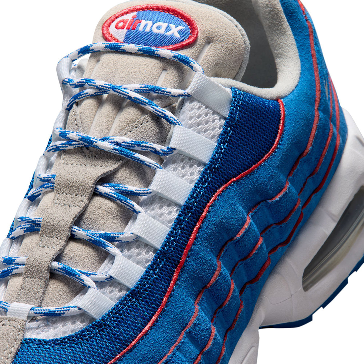 Air Max 95 Big Bubble 'BLUE SAPPHIRE/METALLIC SILVER/WHITE'