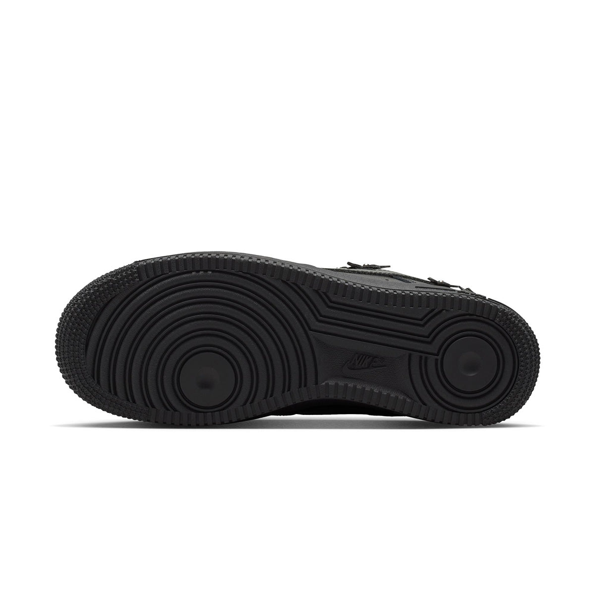 Wmns Air Force 1 '07 'BLACK/BLACK/OFF NOIR/METALLIC SILVER'