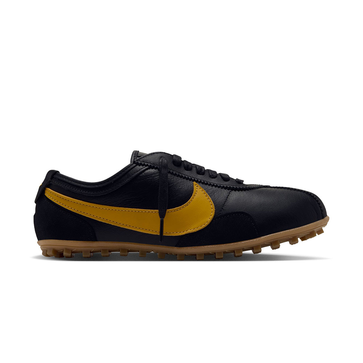 Wmns Moon Shoe OG Leather 'BLACK/YELLOW OCHRE/GUM LIGHT BROWN'
