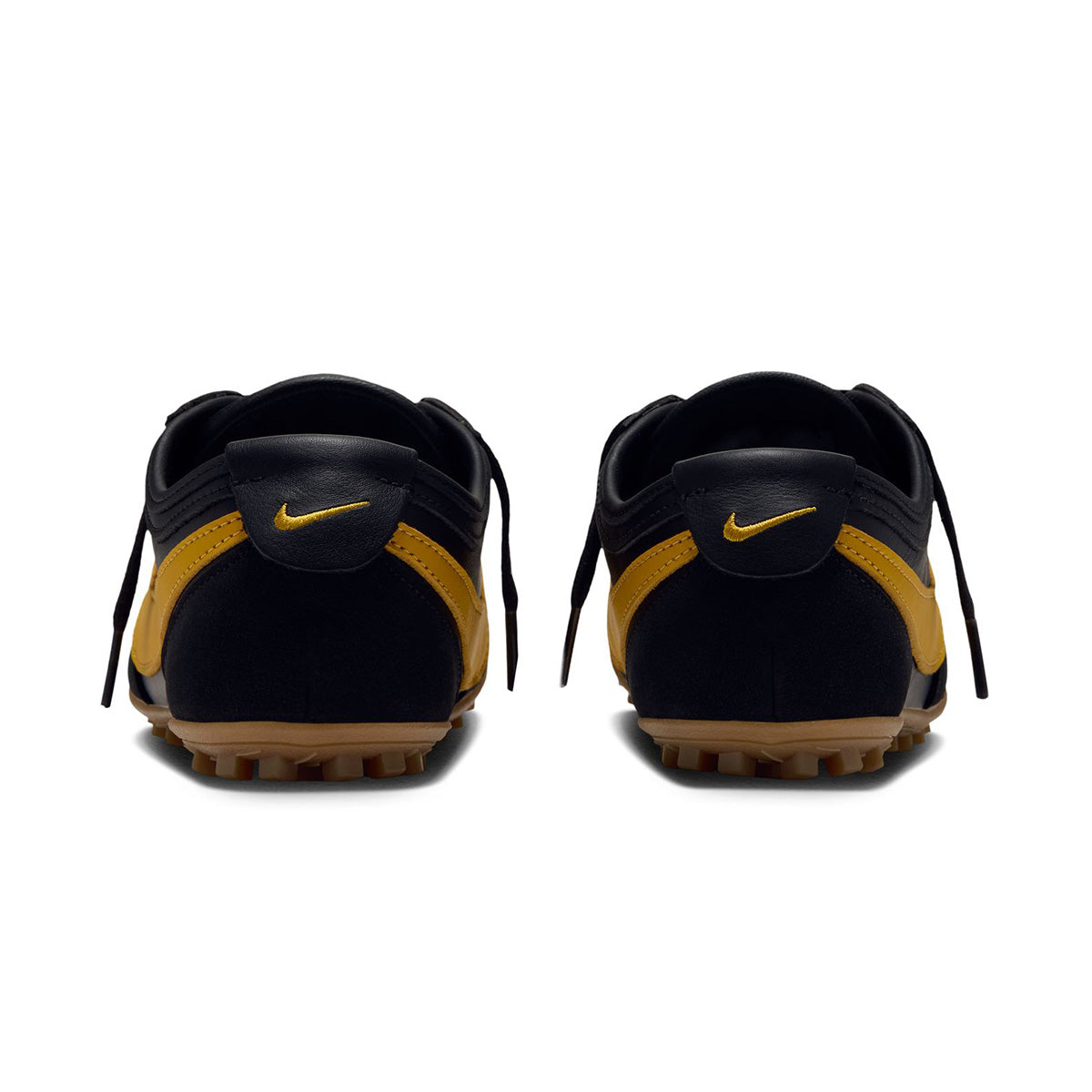 Wmns Moon Shoe OG Leather 'BLACK/YELLOW OCHRE/GUM LIGHT BROWN'